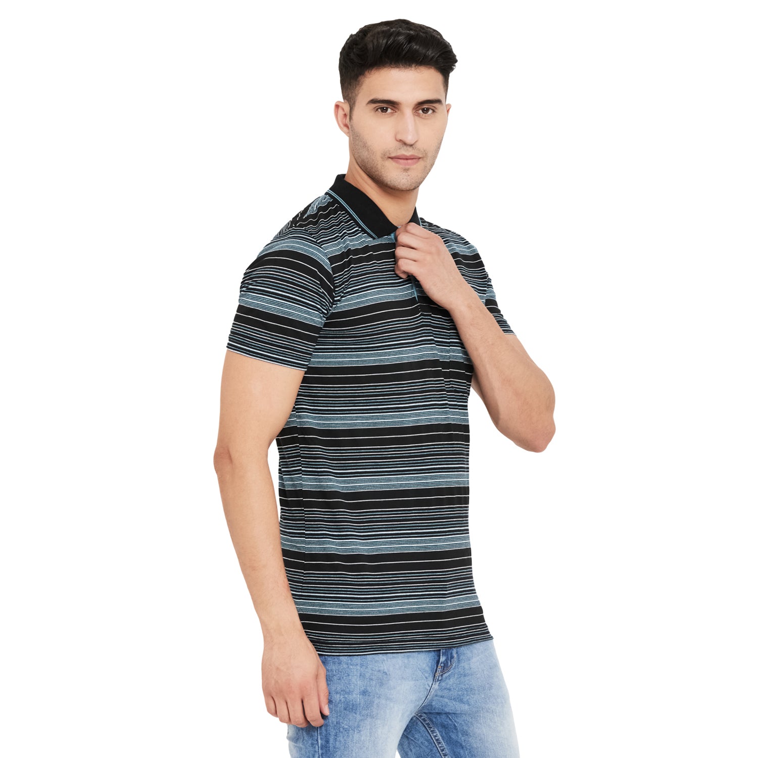 Duke Stardust Men Half Sleeve Cotton T-shirt (LQ4474)
