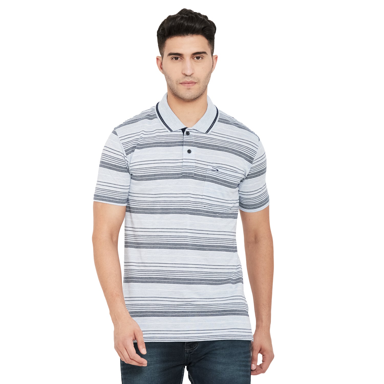 Duke Stardust Men Half Sleeve Cotton T-shirt (LQ4474)