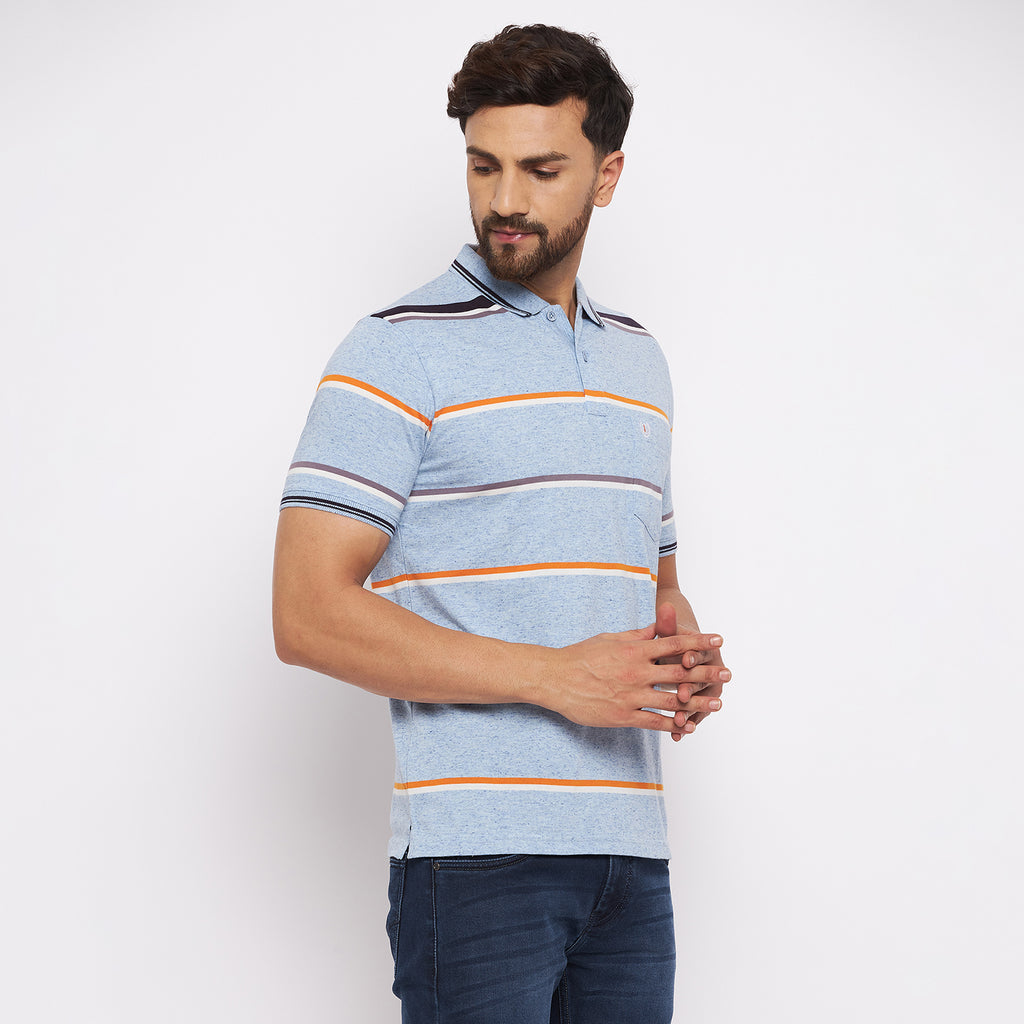 Duke Stardust Men Half Sleeve Cotton T-shirt (LF4764)