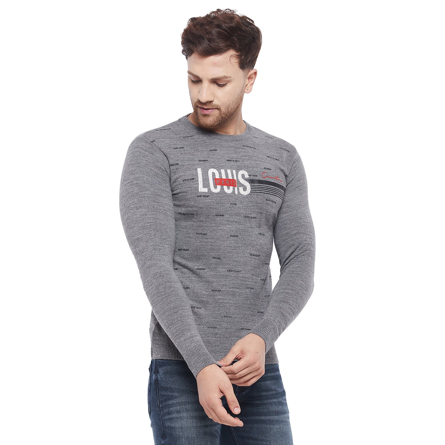 Duke Urban Men Full Sleeve Sweater (SDS8059)