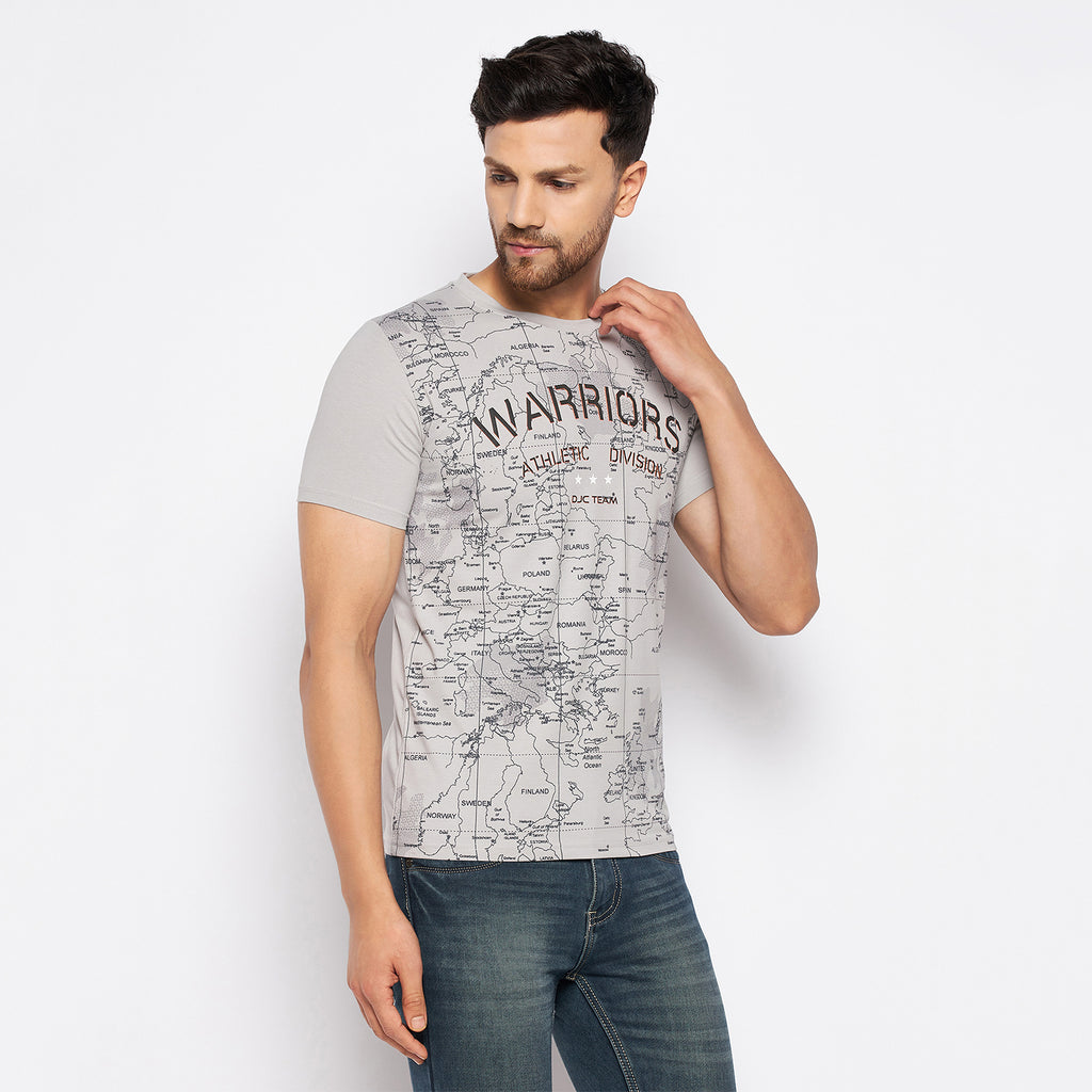Duke Urban Men Half Sleeve Cotton T-shirt (LF5737)
