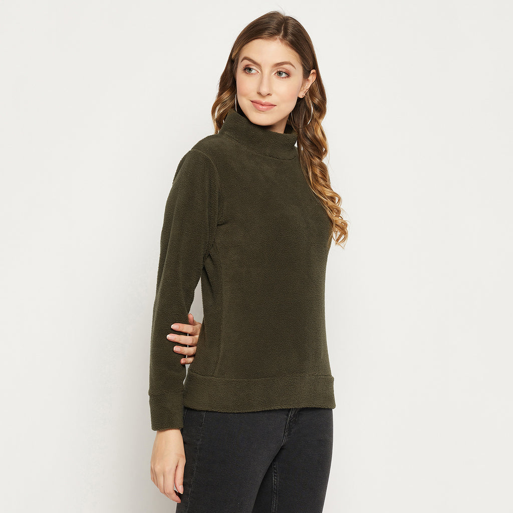 Duke Stardust Women High Neck Sweatshirt (LFX803)
