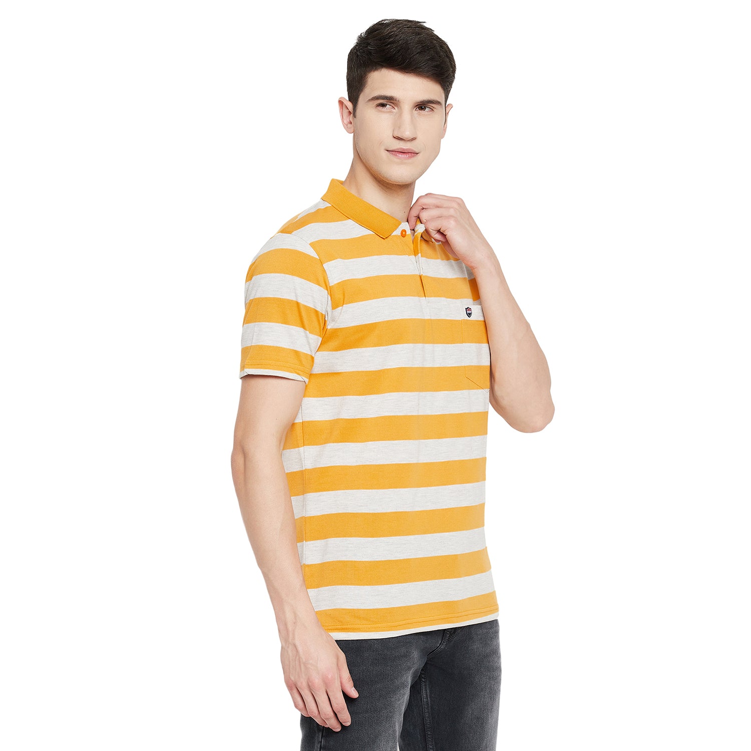 Duke Stardust Men Half Sleeve Cotton T-Shirt (MTLF344)