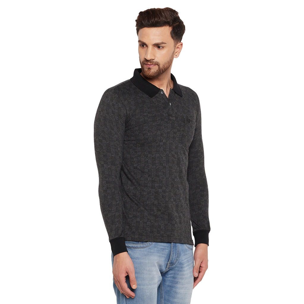 Duke Stardust Men Full Sleeve Cotton T-shirt (LF3958)