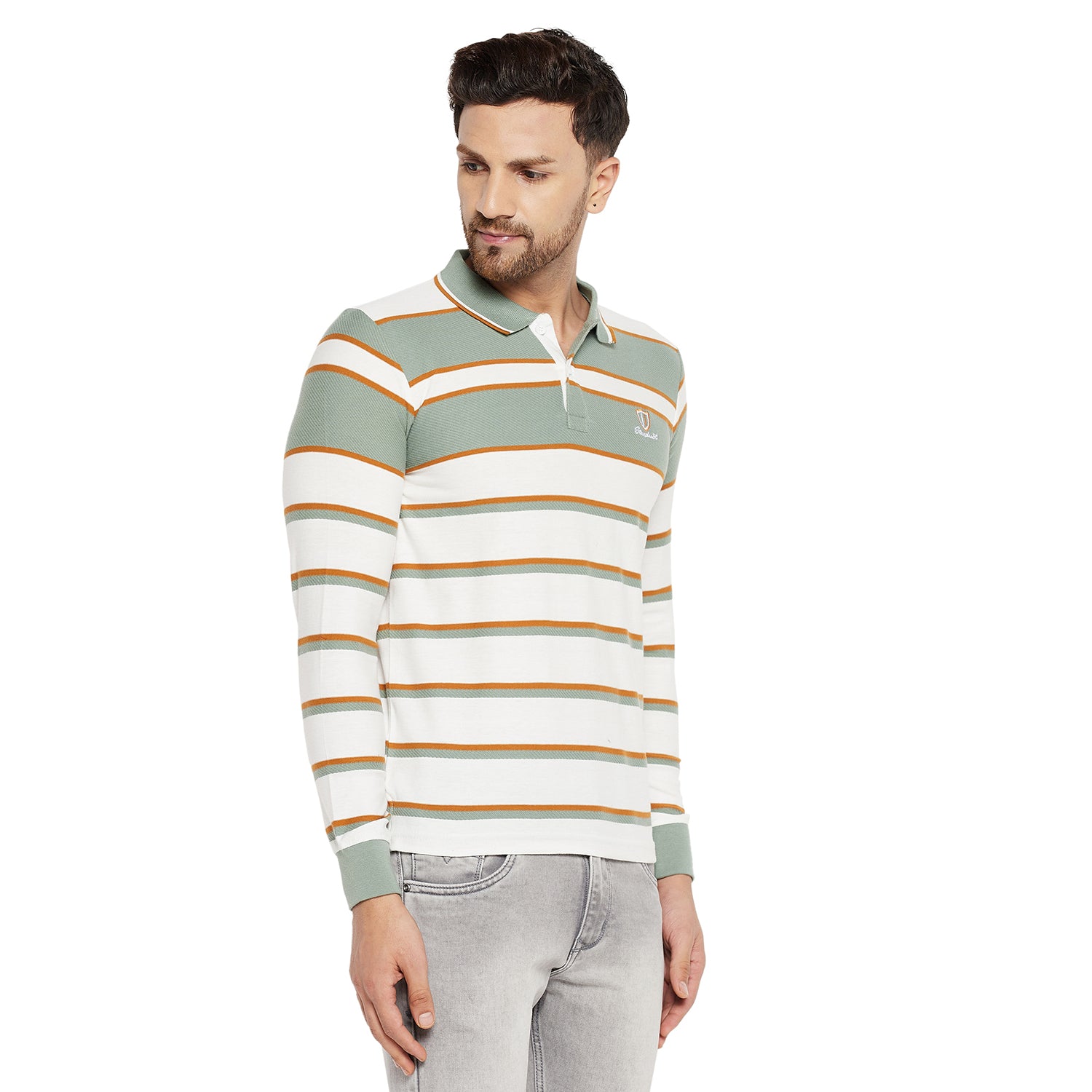 Duke Stardust Men Full Sleeve Cotton T-shirt (LF3969)
