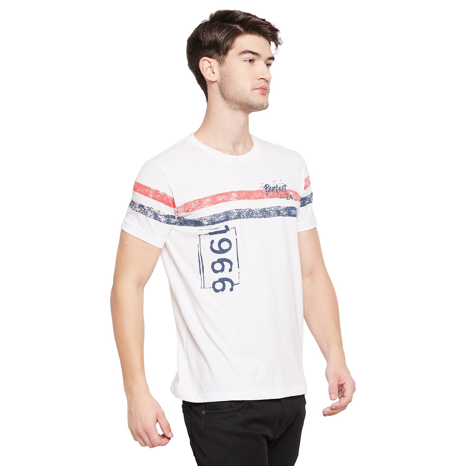 Duke Stardust Men Half Sleeve Cotton T-shirt (LF5244)