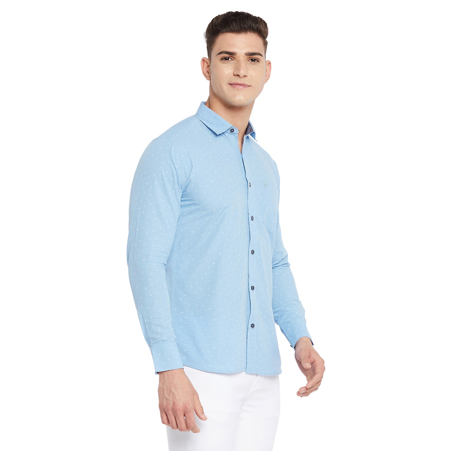 Duke Stardust Men Full Sleeve Cotton Shirt (SDO8PRCS)