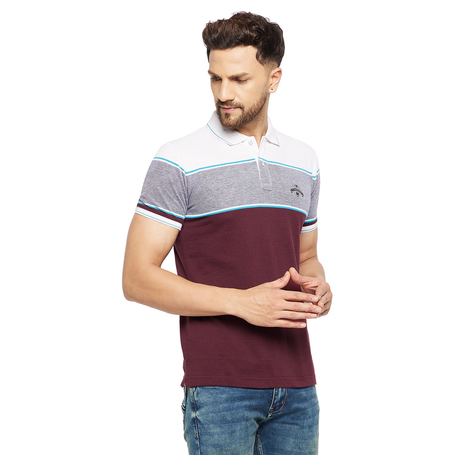 Duke Urban Men Half Sleeve Cotton T-shirt (LF5412)