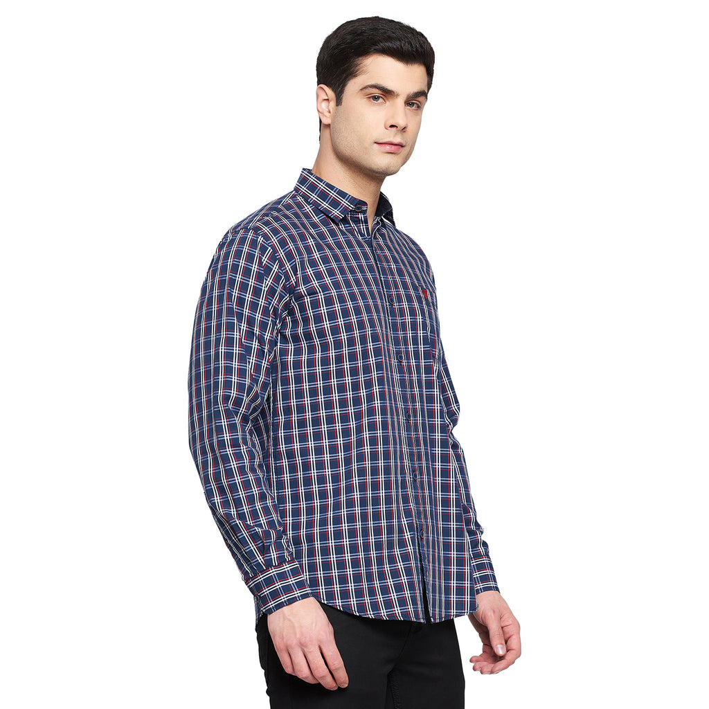 Duke Stardust Men Full Sleeve  Cotton Shirt (SDO5CKD)