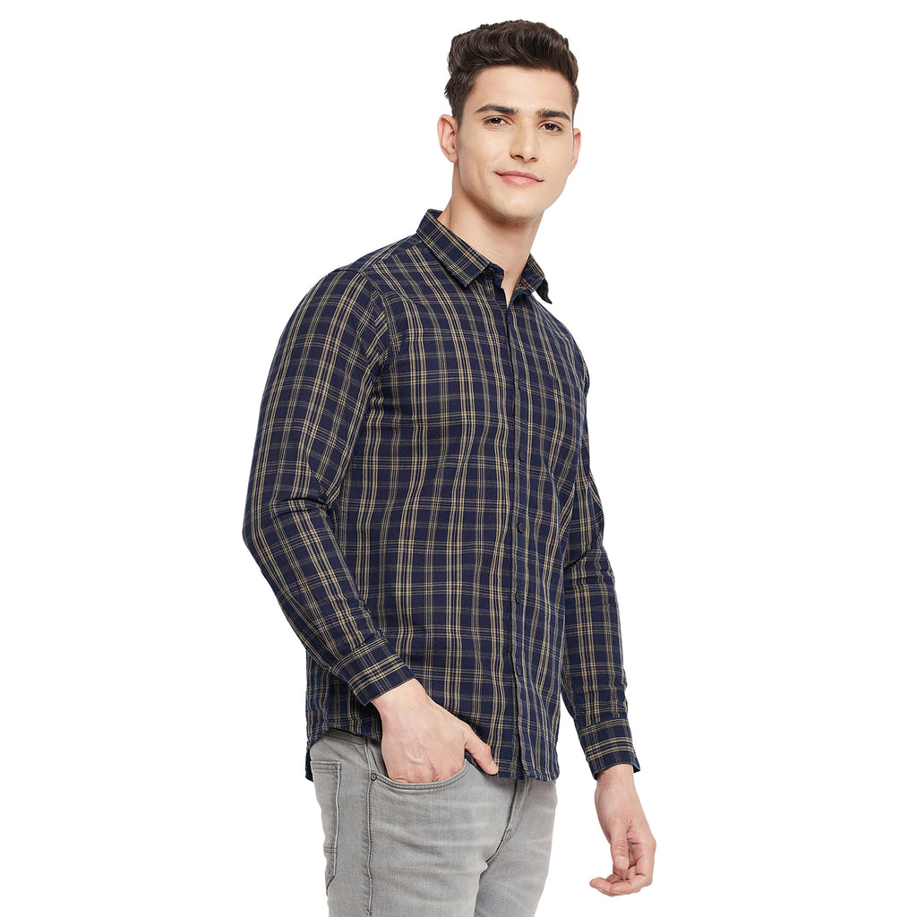 Duke Stardust Men Full Sleeve  Cotton Shirt (SDO7CKVQ)