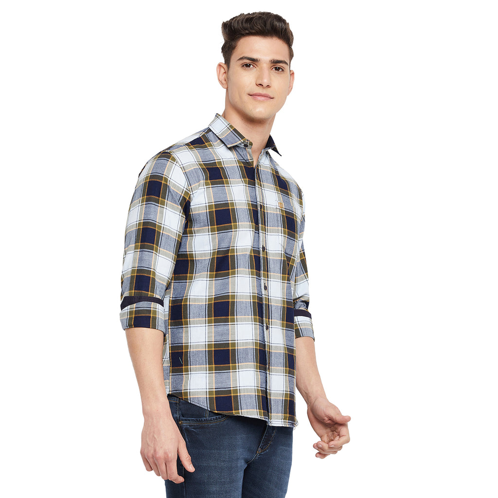 Duke Urban Men Full Sleeve  Cotton Shirt (SDO5CKI)