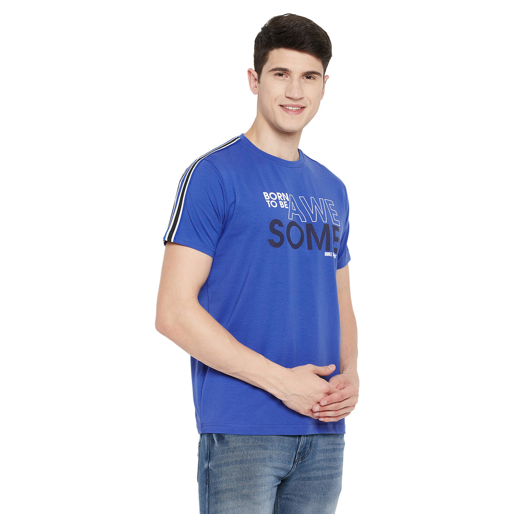 Duke Stardust Men Half Sleeve Cotton T-shirt (LF5277)