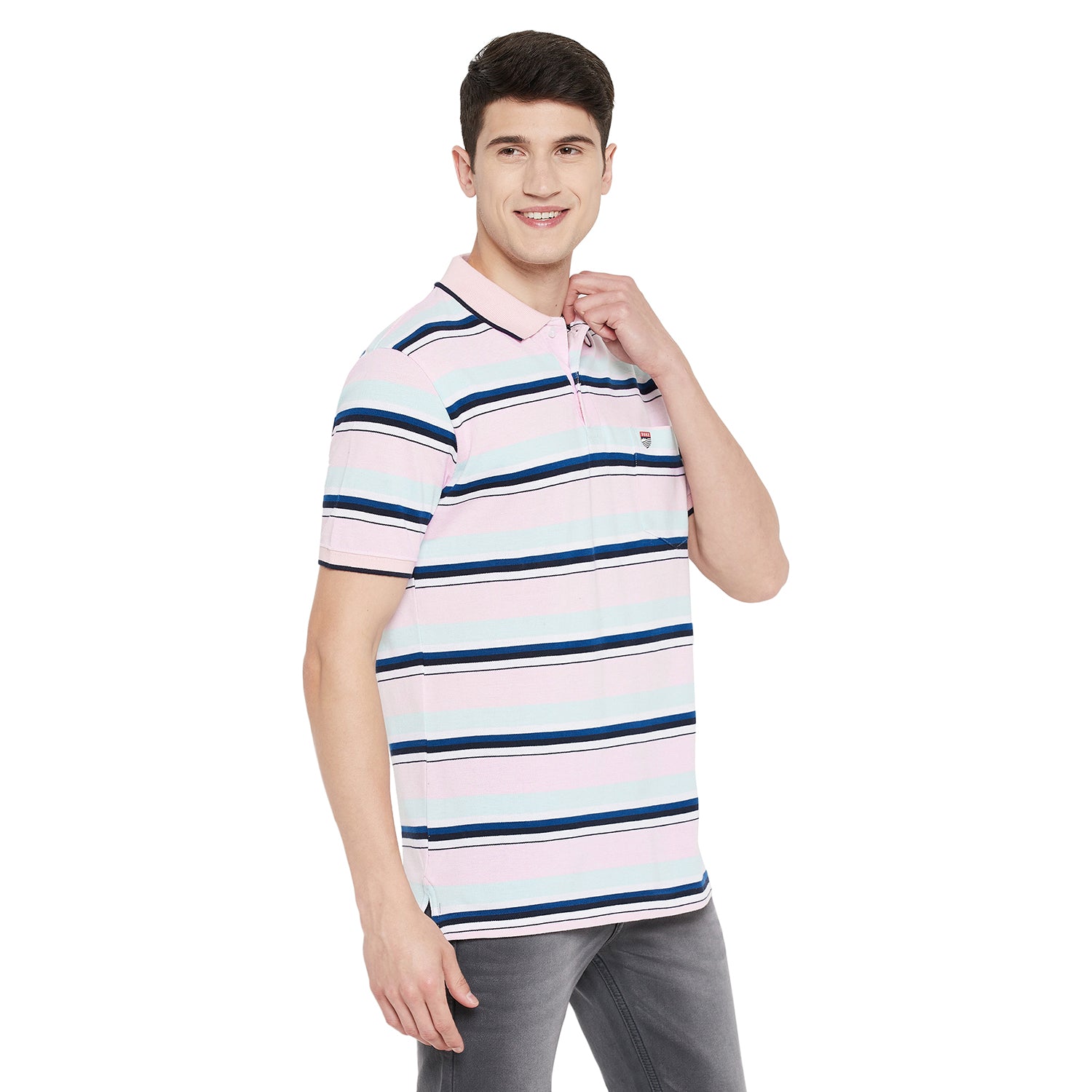 Duke Stardust Men Half Sleeve Cotton T-Shirt (LF5358)