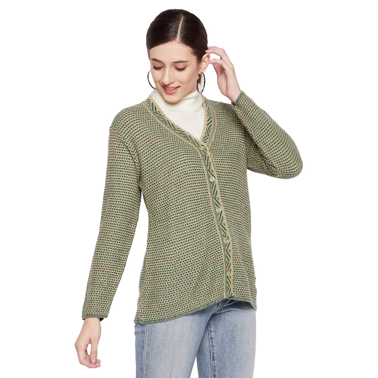 Duke Urban Women Full Sleeve Cardigan (SDS1062)