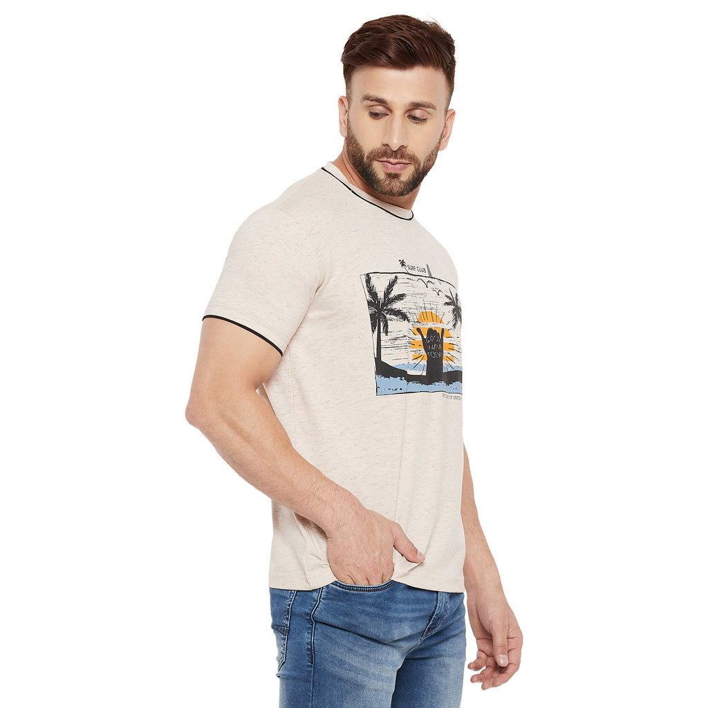 Duke Stardust Men Half Sleeve Cotton T-shirt (LF5262)
