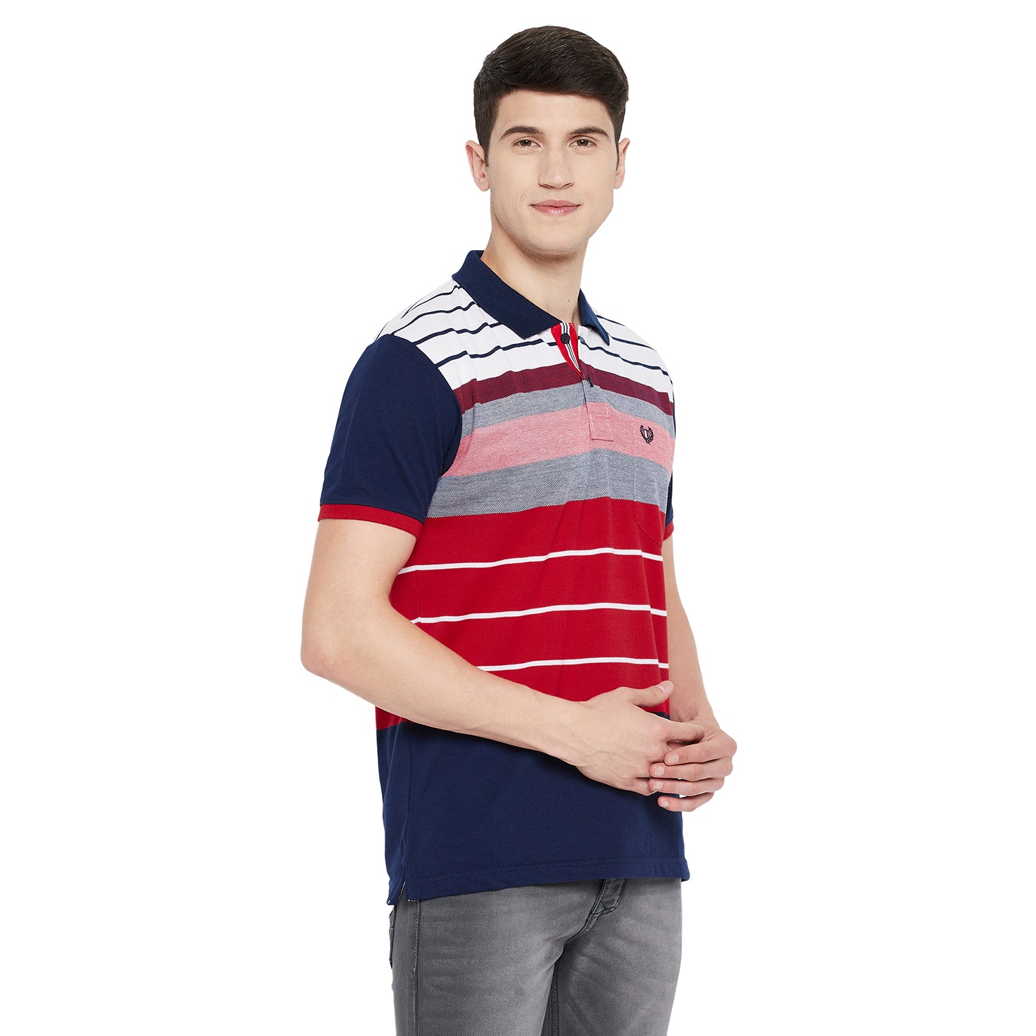 Duke Stardust Men Half Sleeve Cotton T-shirt (LF5306)