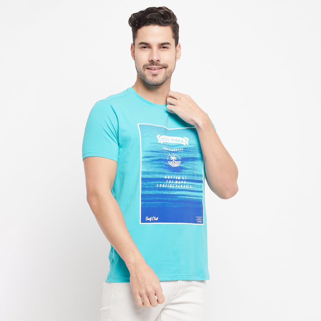 Duke Urban Men Half Sleeve Cotton T-shirt (LF5754)