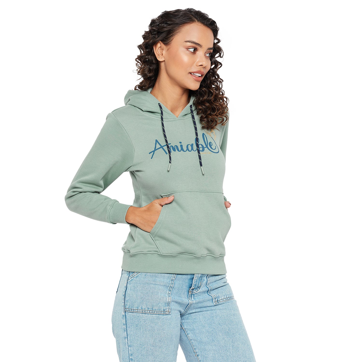 Duke Urban Women Hooded Neck Sweatshirt (LFX871)