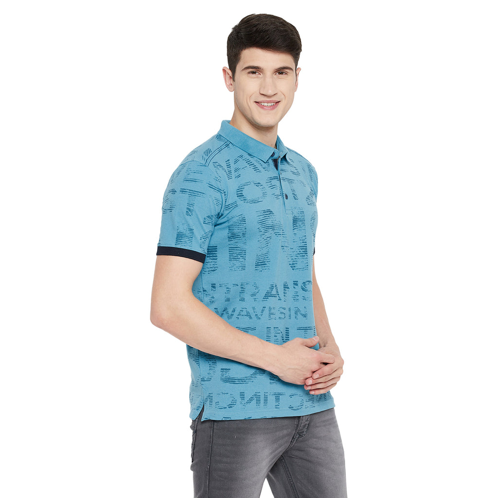 Duke Stardust Men Half Sleeve Cotton T-shirt (LF5253)