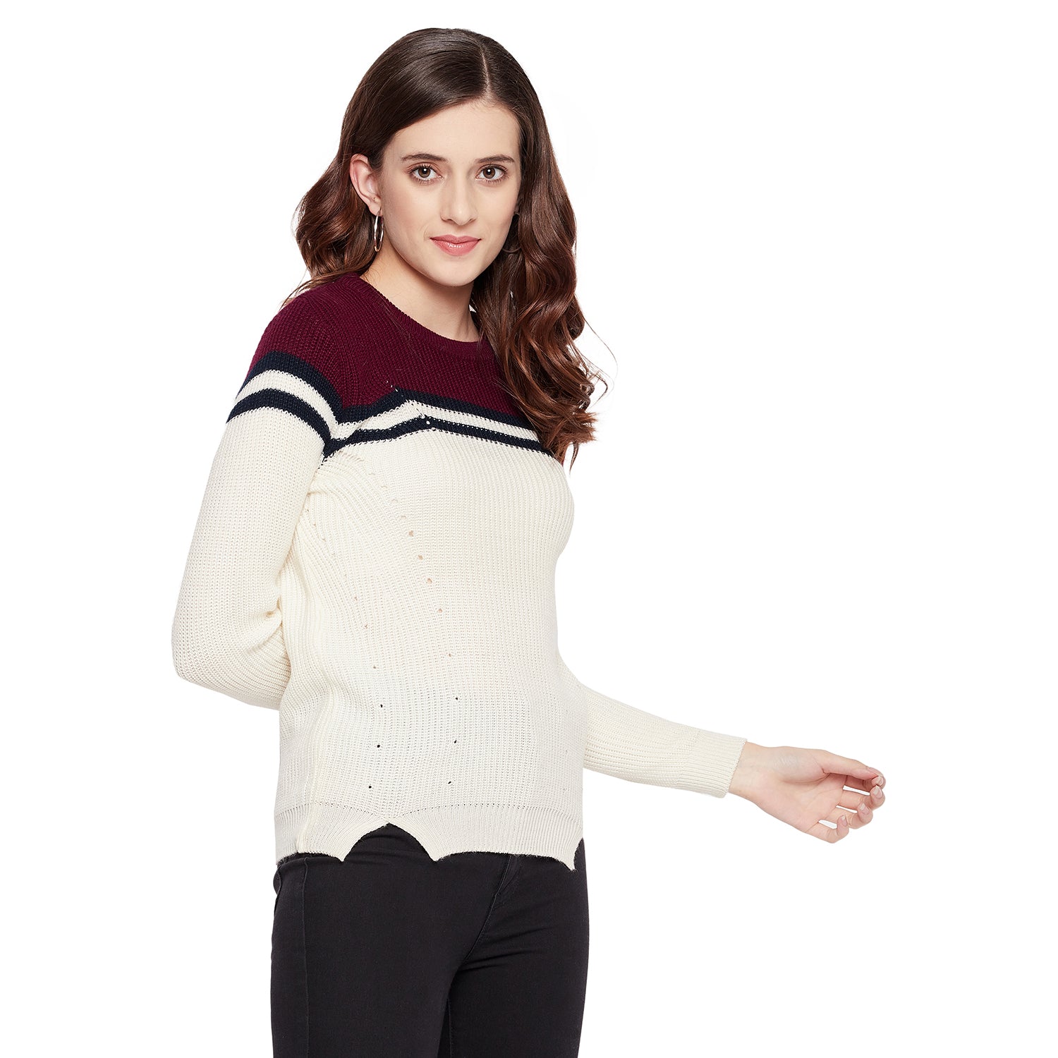 Duke Urban Women Full Sleeve Sweater (SDS916)