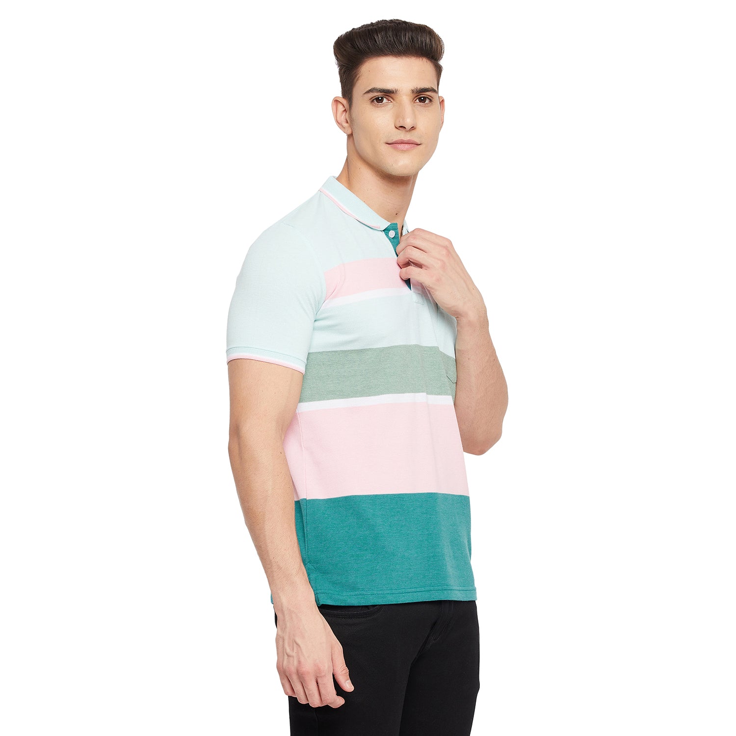 Duke Stardust Men Half Sleeve Cotton T-shirt (MTLF347)