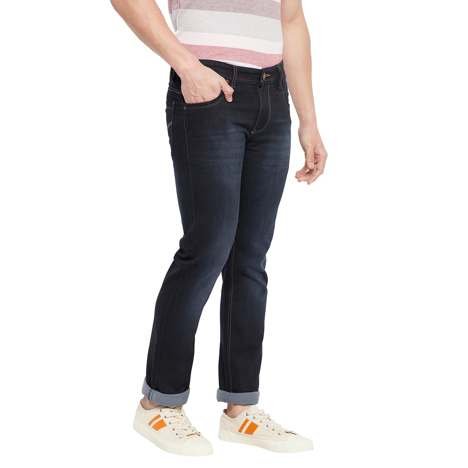 Duke Stardust Men Slim Fit Stretchable Jeans (SDD5180)