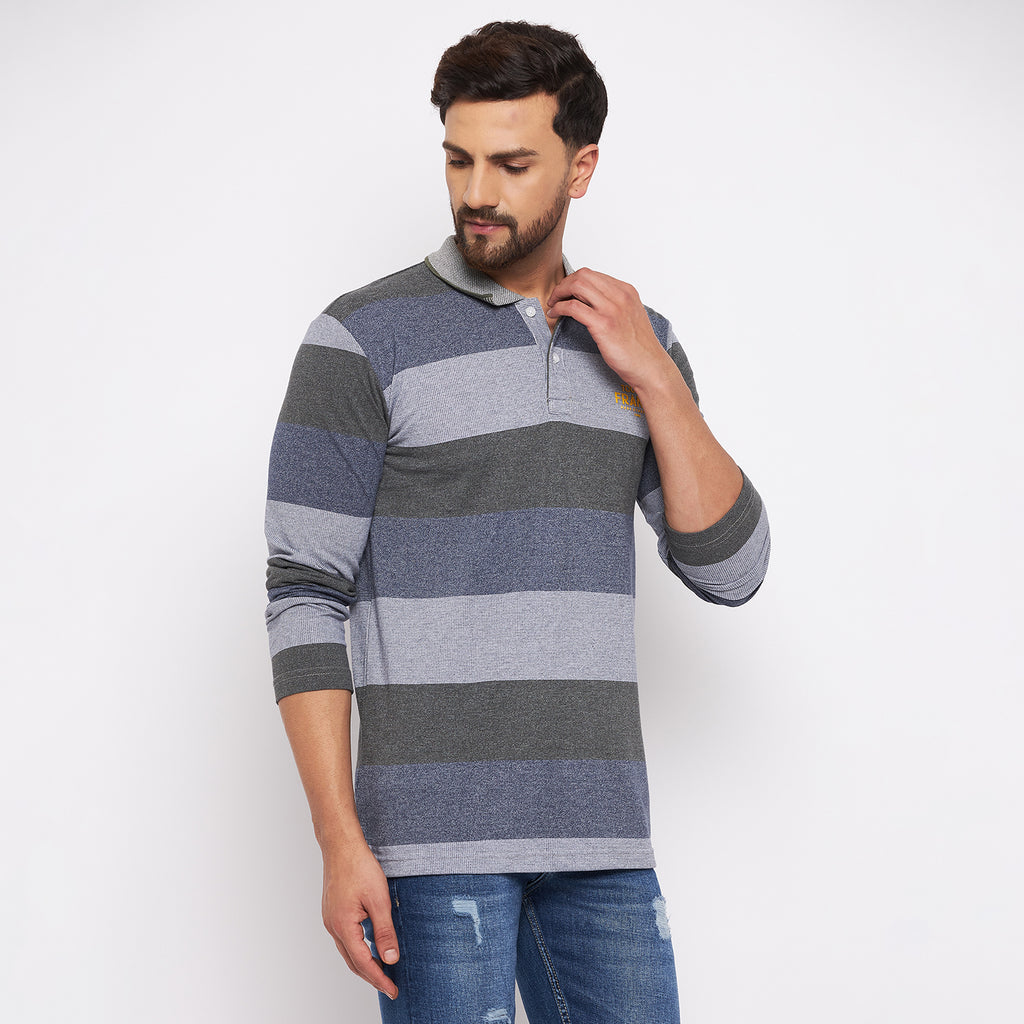 Duke Stardust Men Full Sleeve Cotton T-shirt (LF3906)