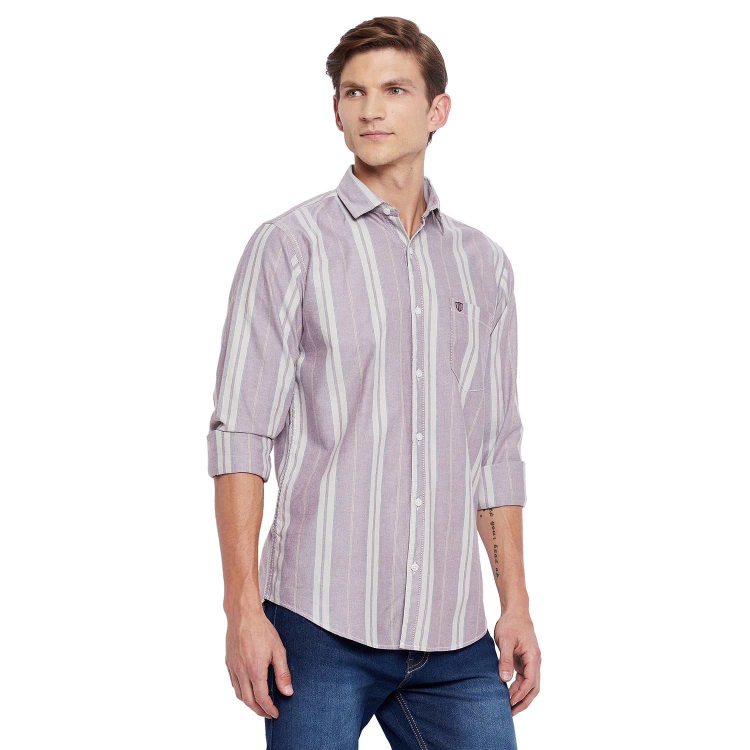 Duke Stardust Men Full Sleeve Cotton Shirt (SDO5STA)