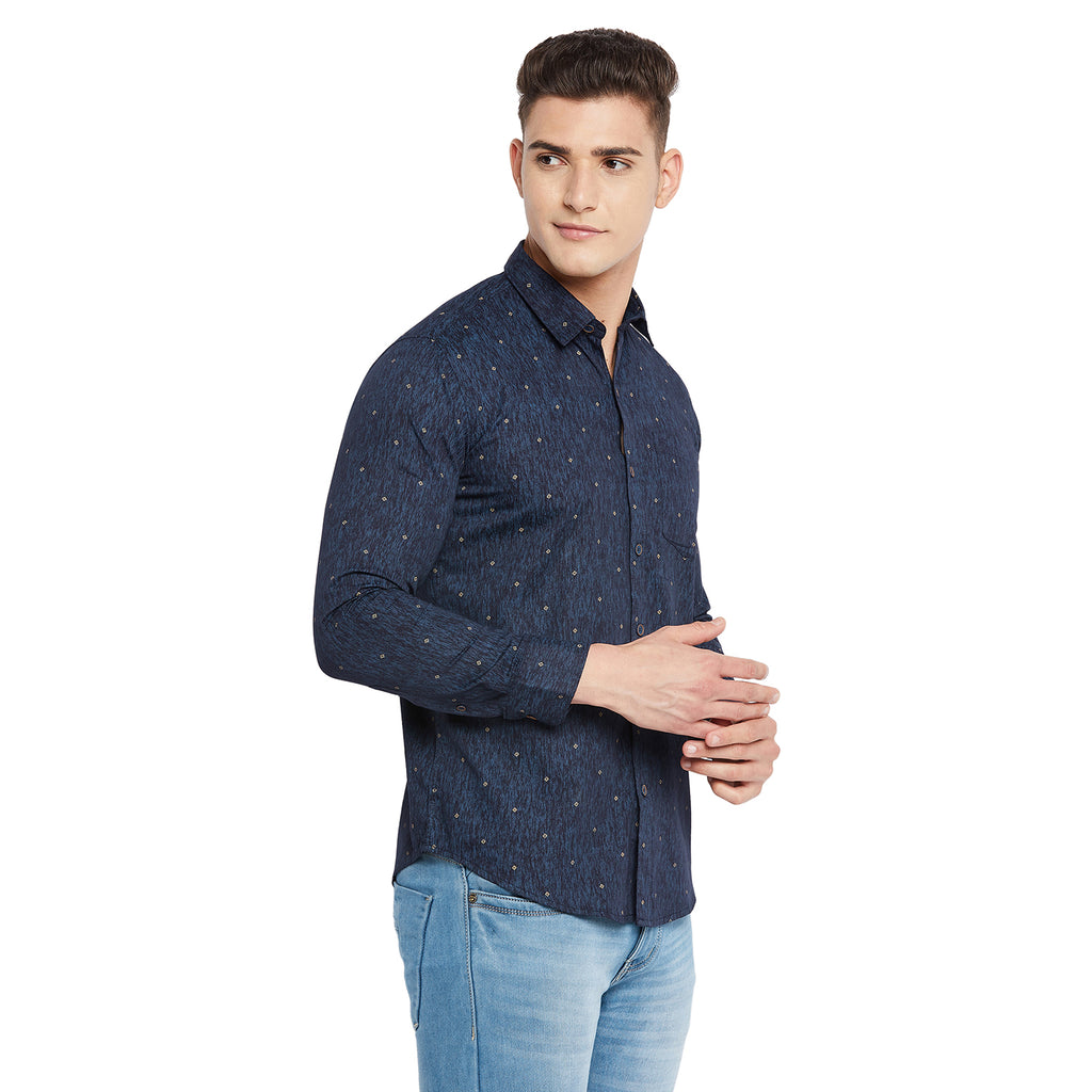 Duke Stardust Men Full Sleeve Cotton Shirt (SDO7PRSI)