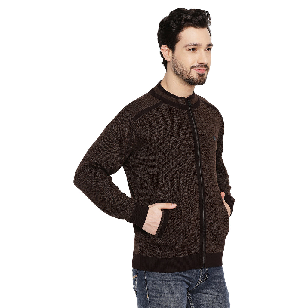 Duke Urban Men Full Sleeve Zipper Sweater (SDS2083)
