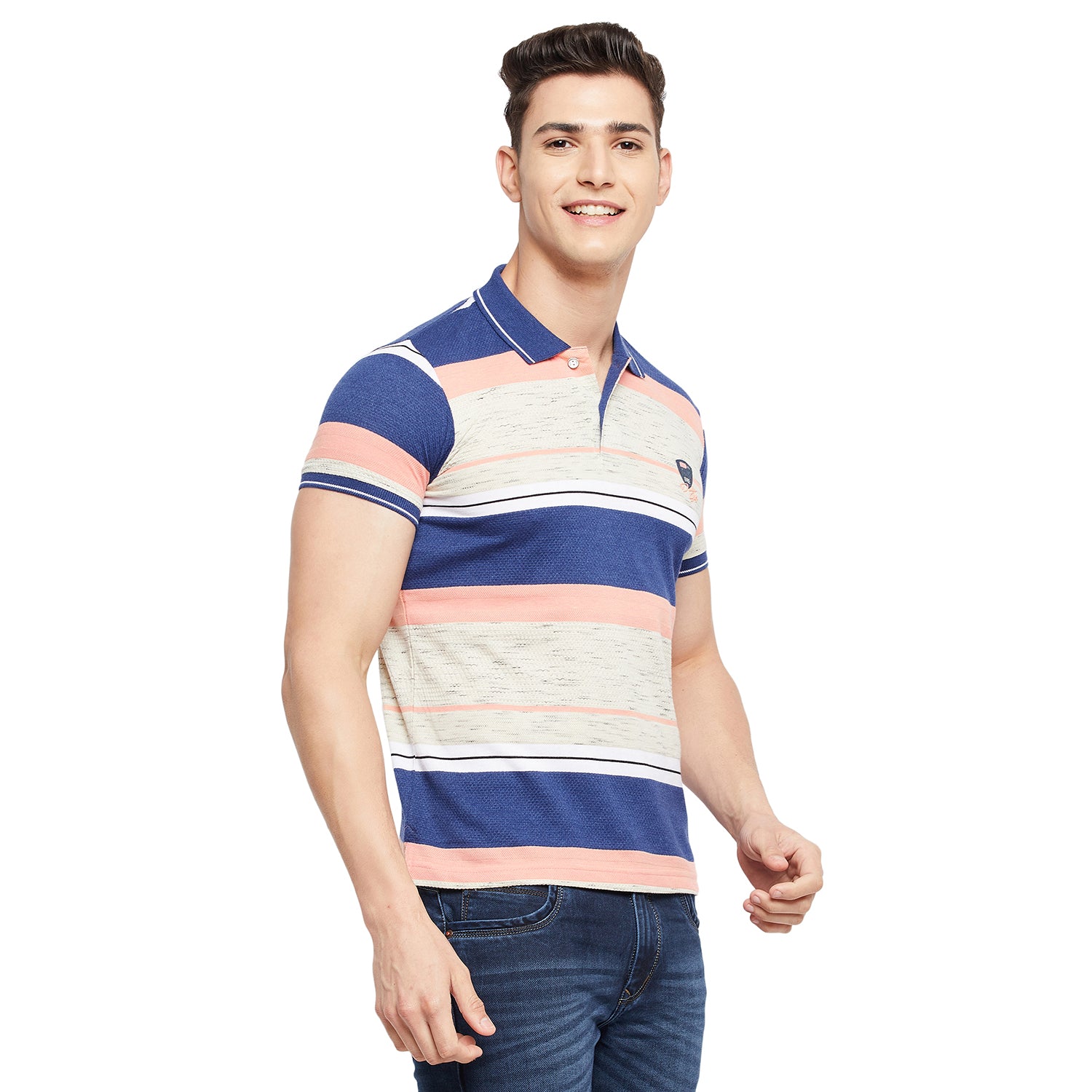 Duke Stardust Men Half Sleeve Cotton T-Shirt (LF4658)