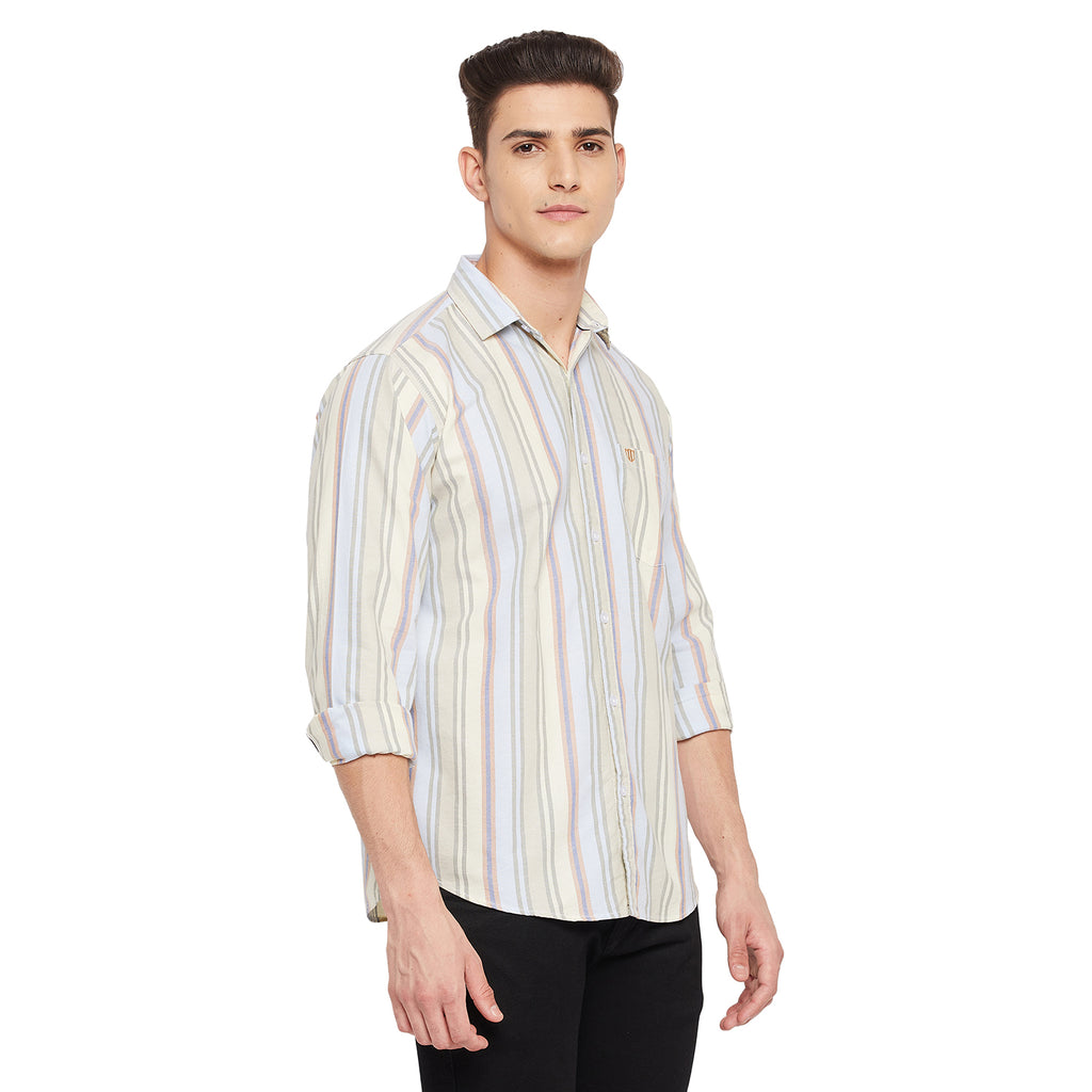 Duke Stardust Men Full Sleeve Cotton Shirt (SDO5STB)