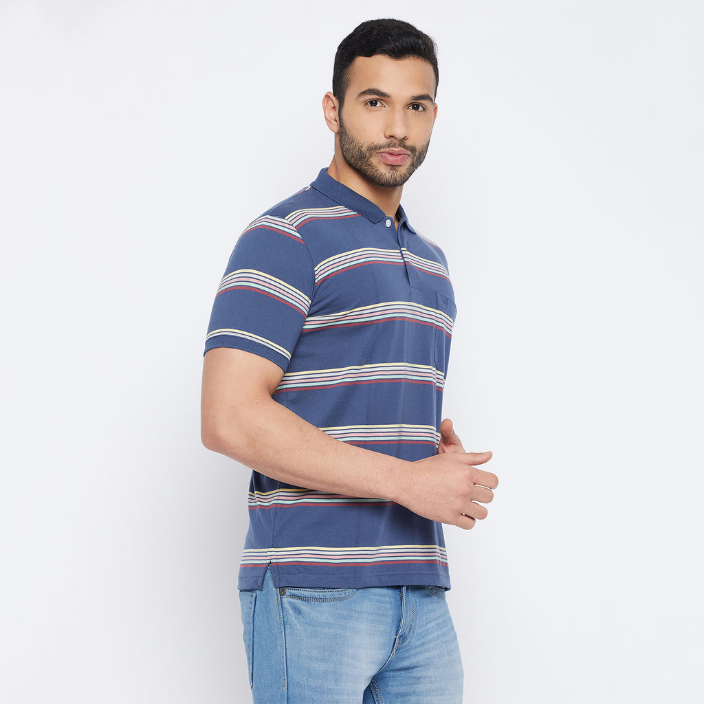 Duke Stardust Men Half Sleeve Cotton T-shirt (LF5805)