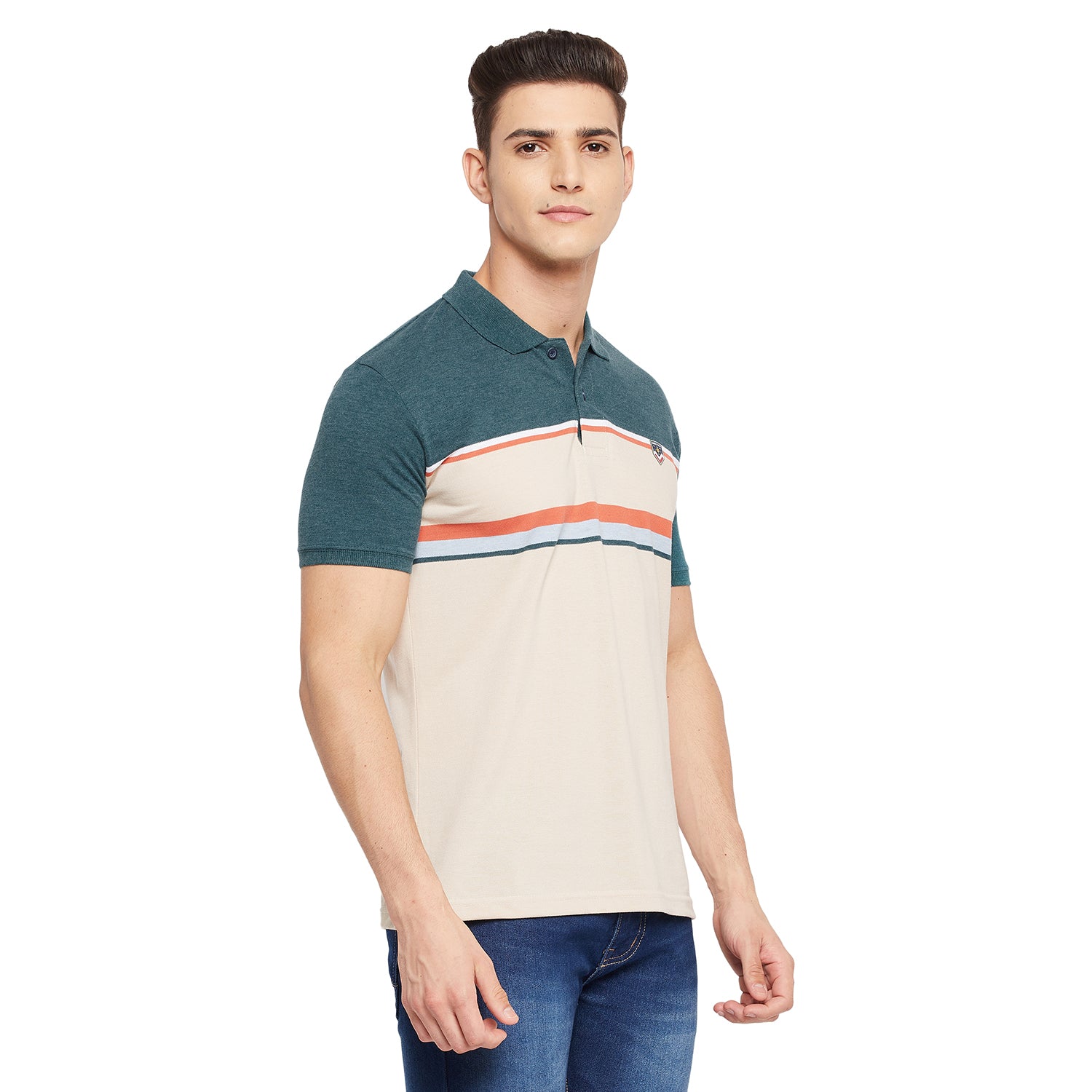 Duke Stardust Men Half Sleeve Cotton T-shirt (LF5393)