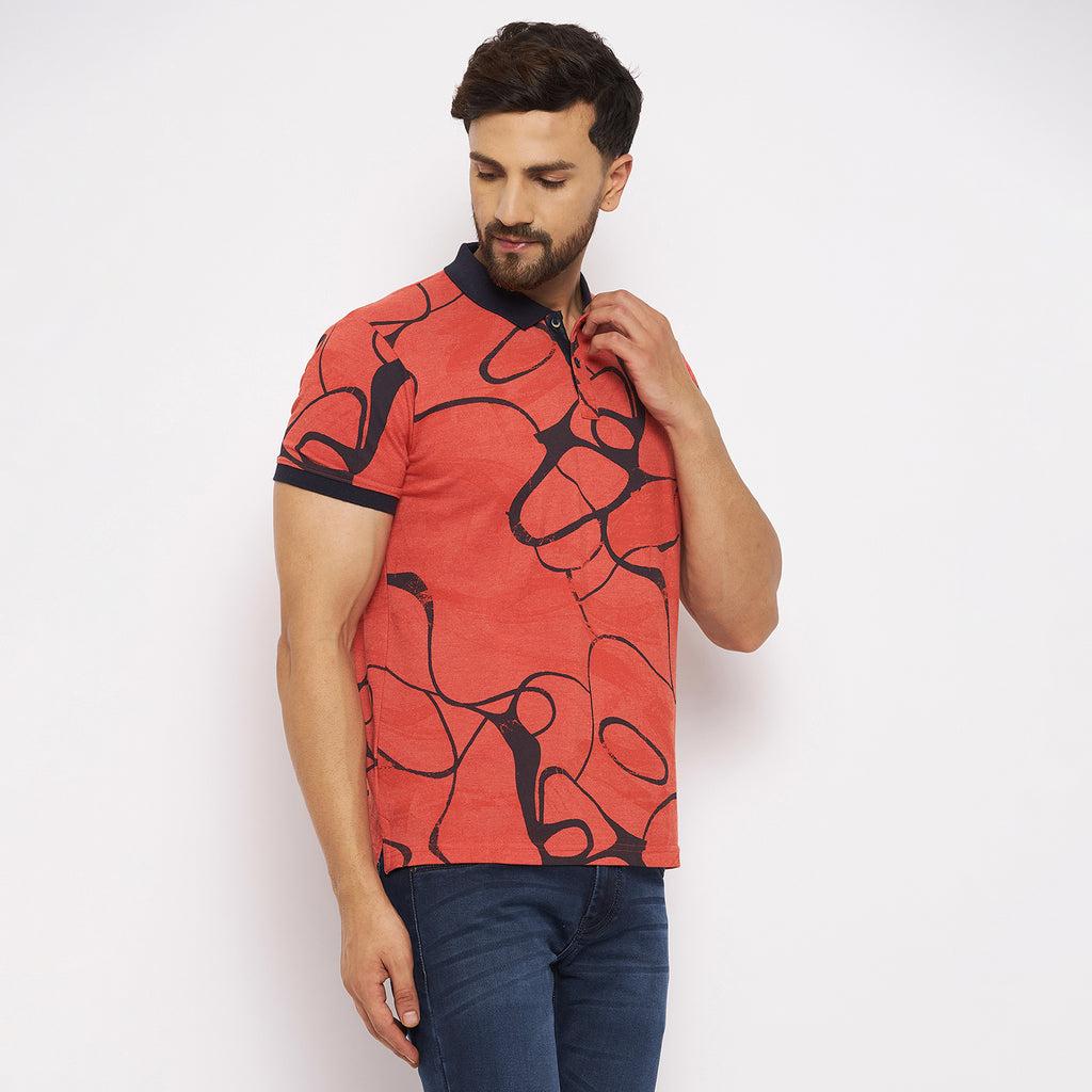 Duke Stardust Men Half Sleeve Cotton T-shirt (LF4950)