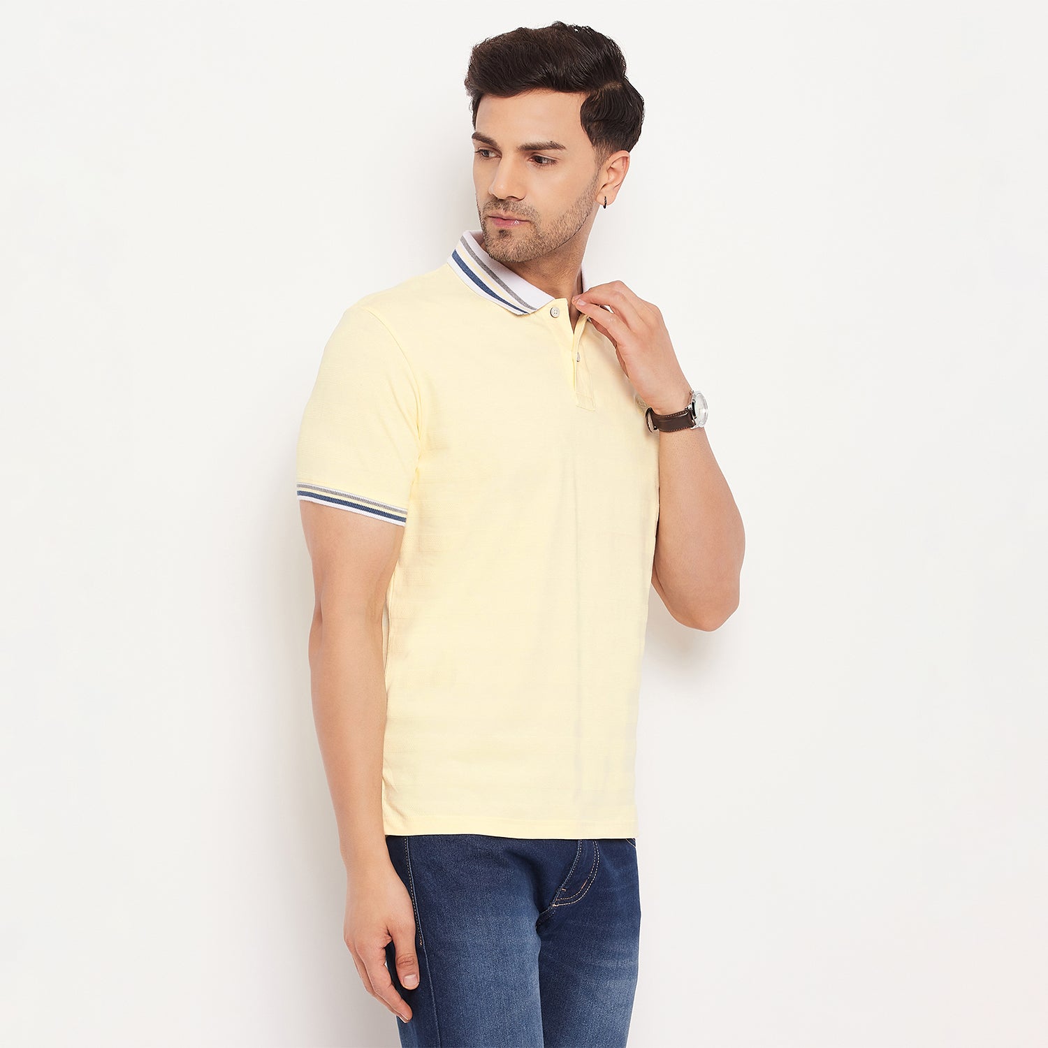Duke Stardust Men Half Sleeve Cotton Tshirt (4038)