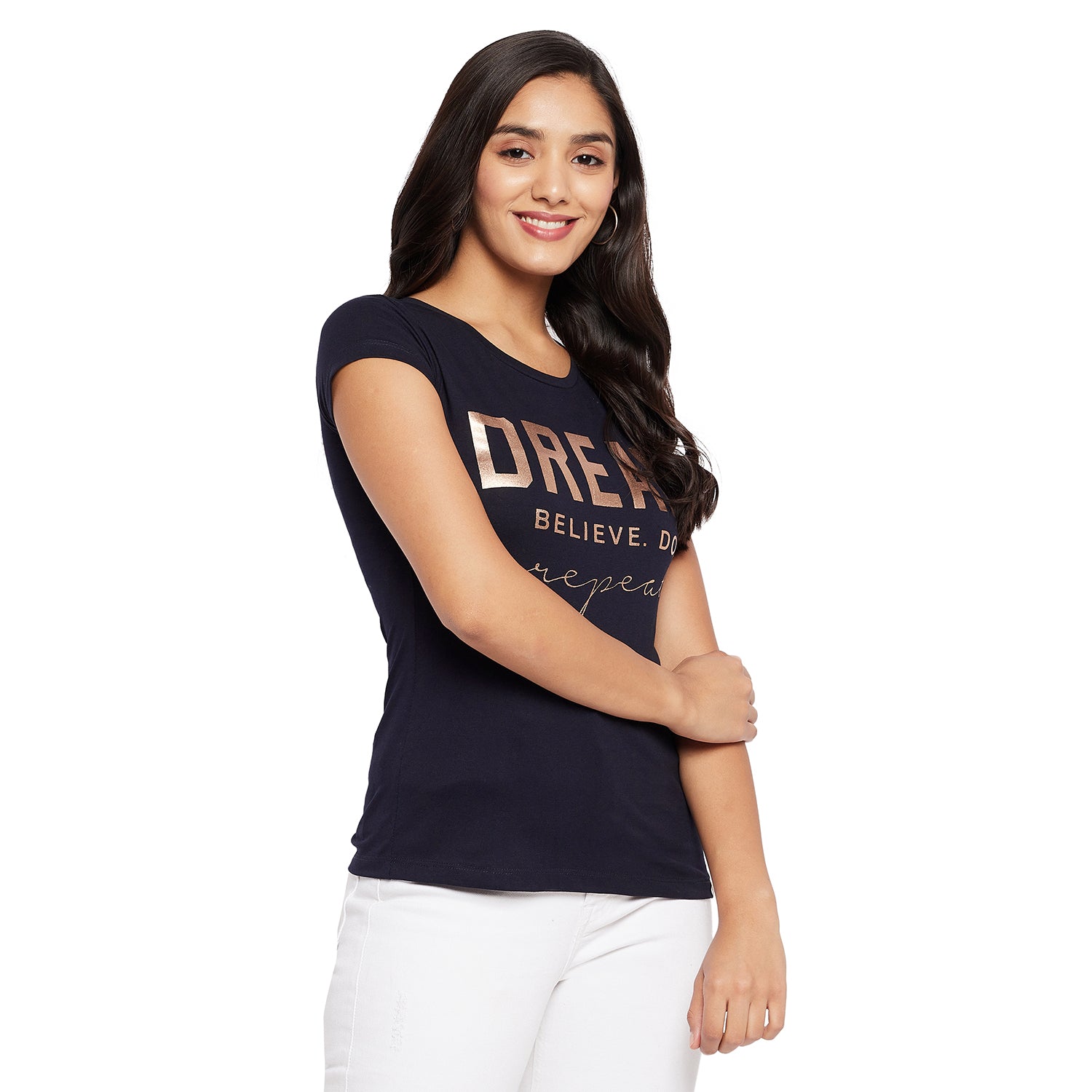 Duke Urban Round Neck Lady Top (LFX105)