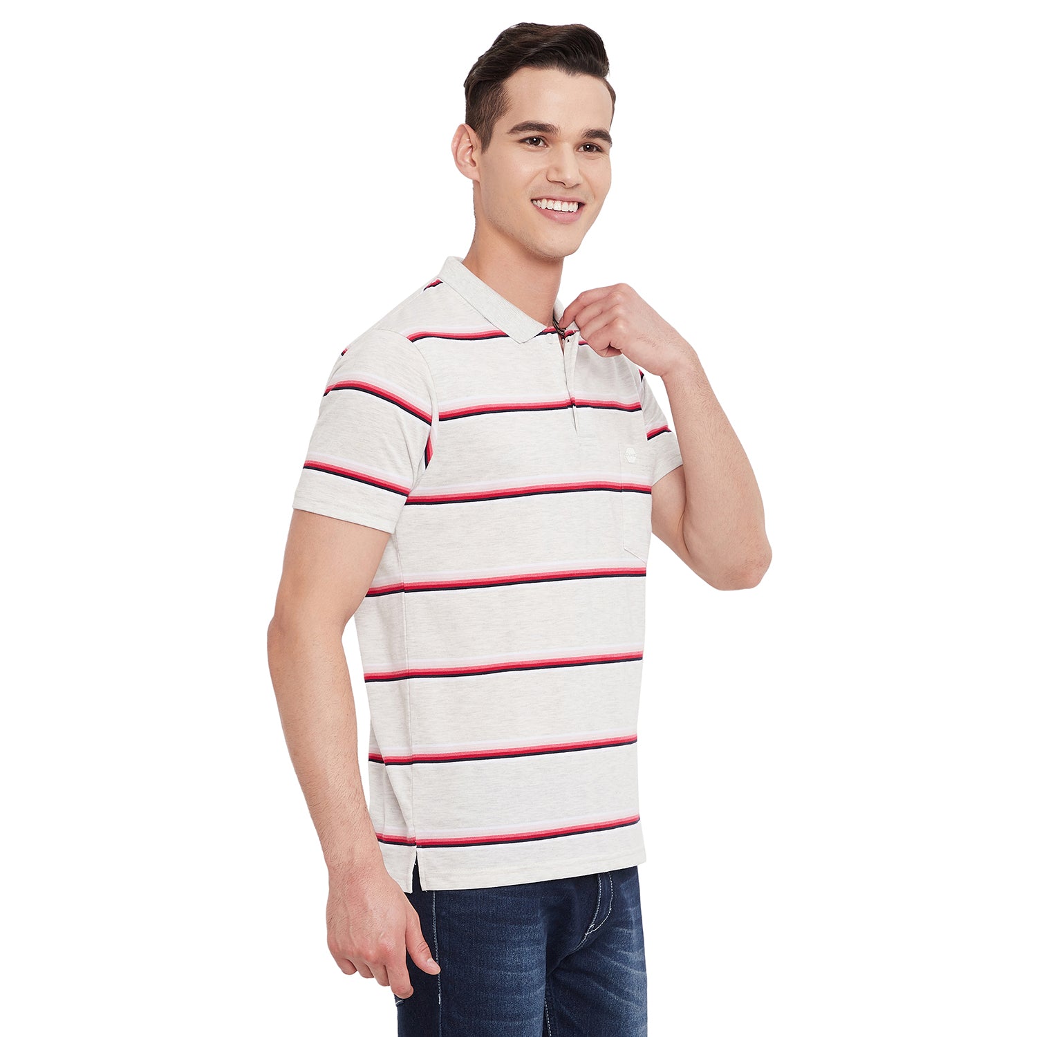 Duke Stardust Men Half Sleeve Cotton T-Shirt (MTLF345)