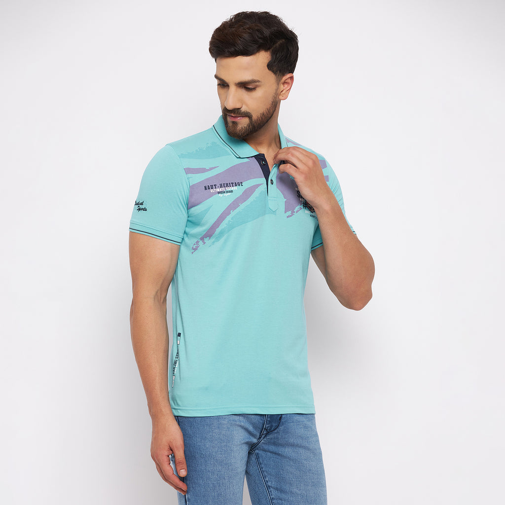 Duke Stardust Men Half Sleeve Cotton T-shirt (LF4780)
