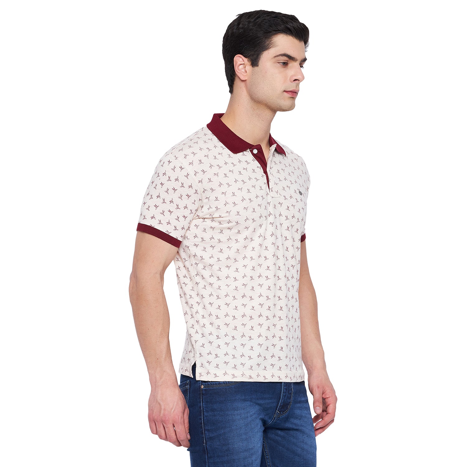 Duke Stardust Men Half Sleeve Cotton T-shirt (MTLF316)