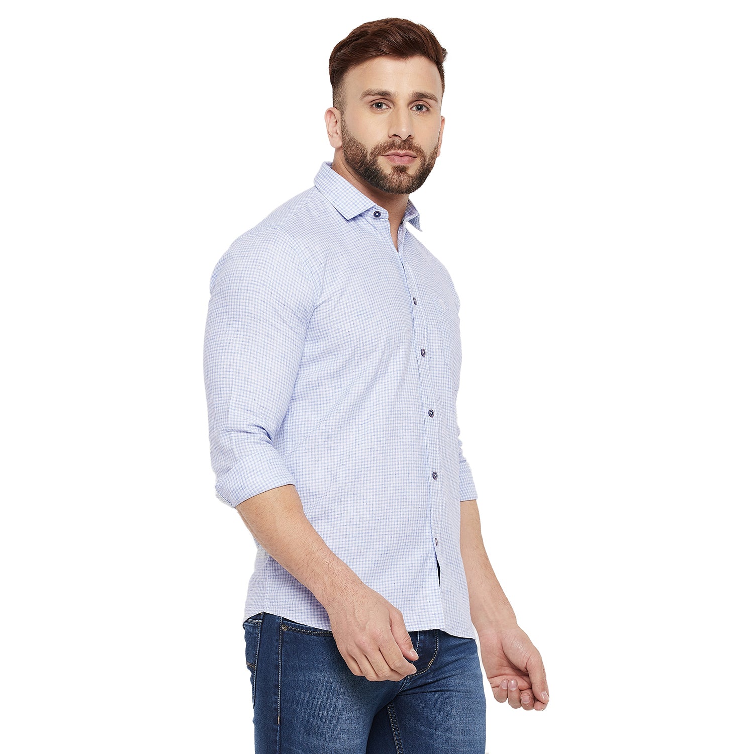 Duke Stardust Men Full Sleeve Cotton Shirt (SDO8CKCS)