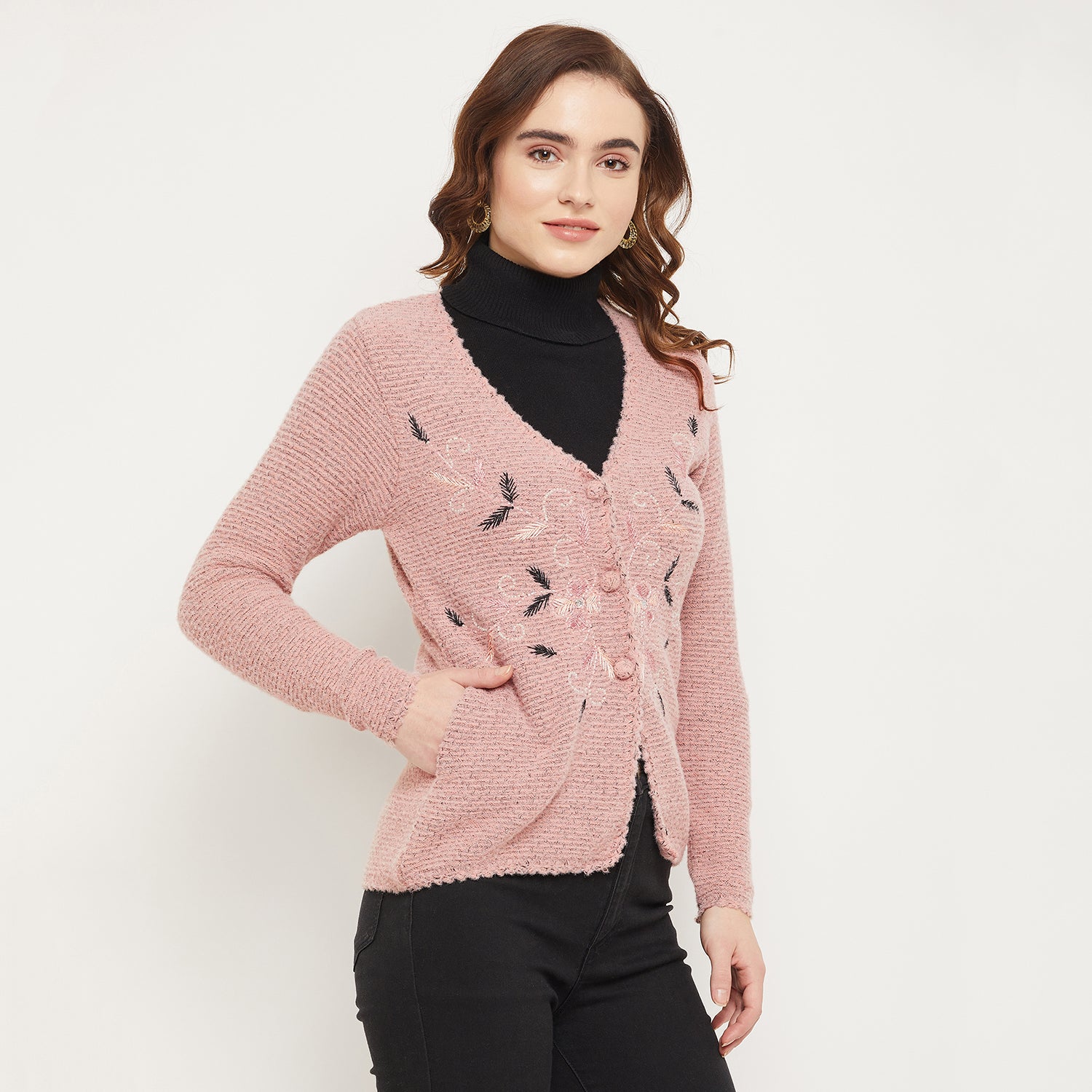 Duke Urban Women Self Design Cardigan (SDS9733)