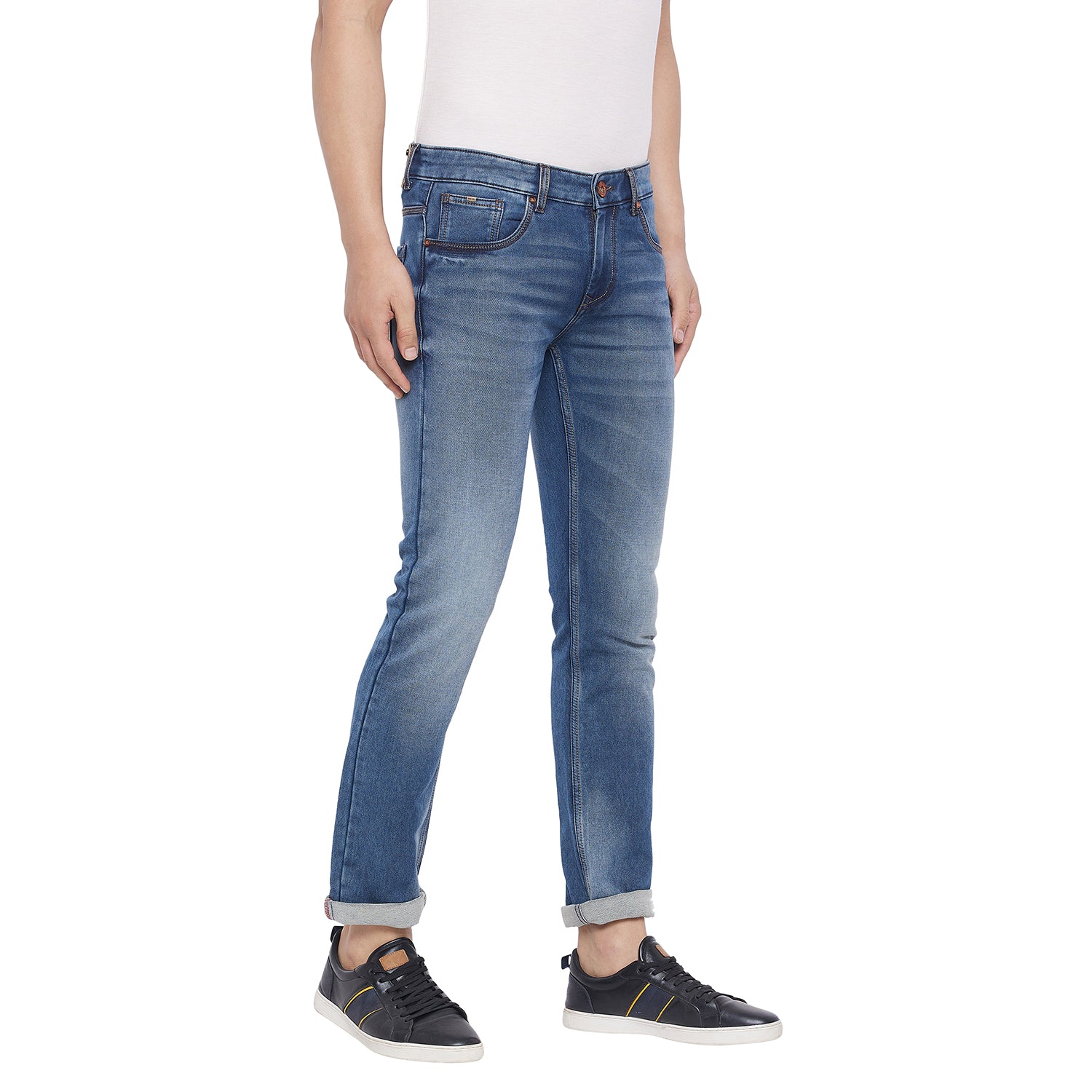 Duke Stardust Men Stretchable Slim Fit Jeans (SDD5101)