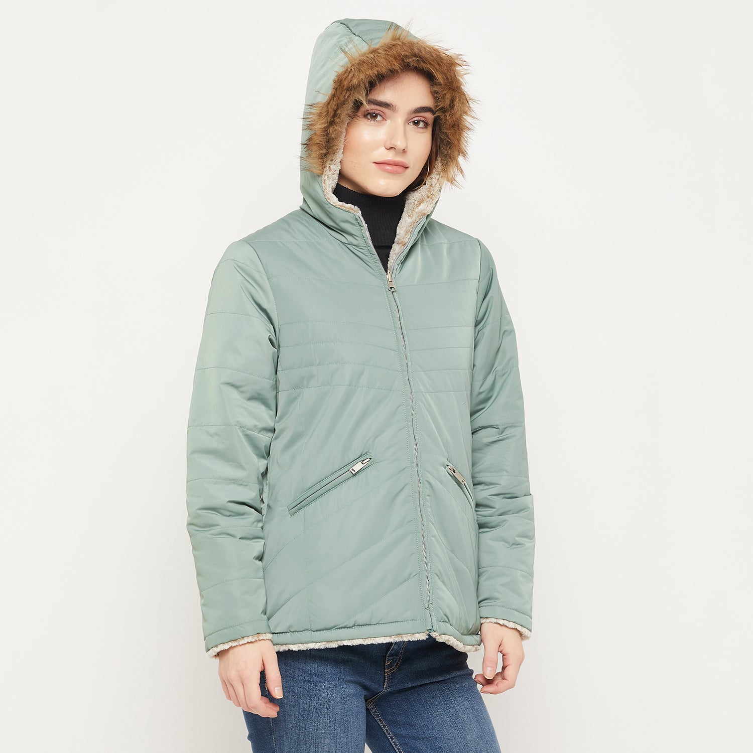 Duke Urban Women Full Sleeve Jacket (SDZ1962)