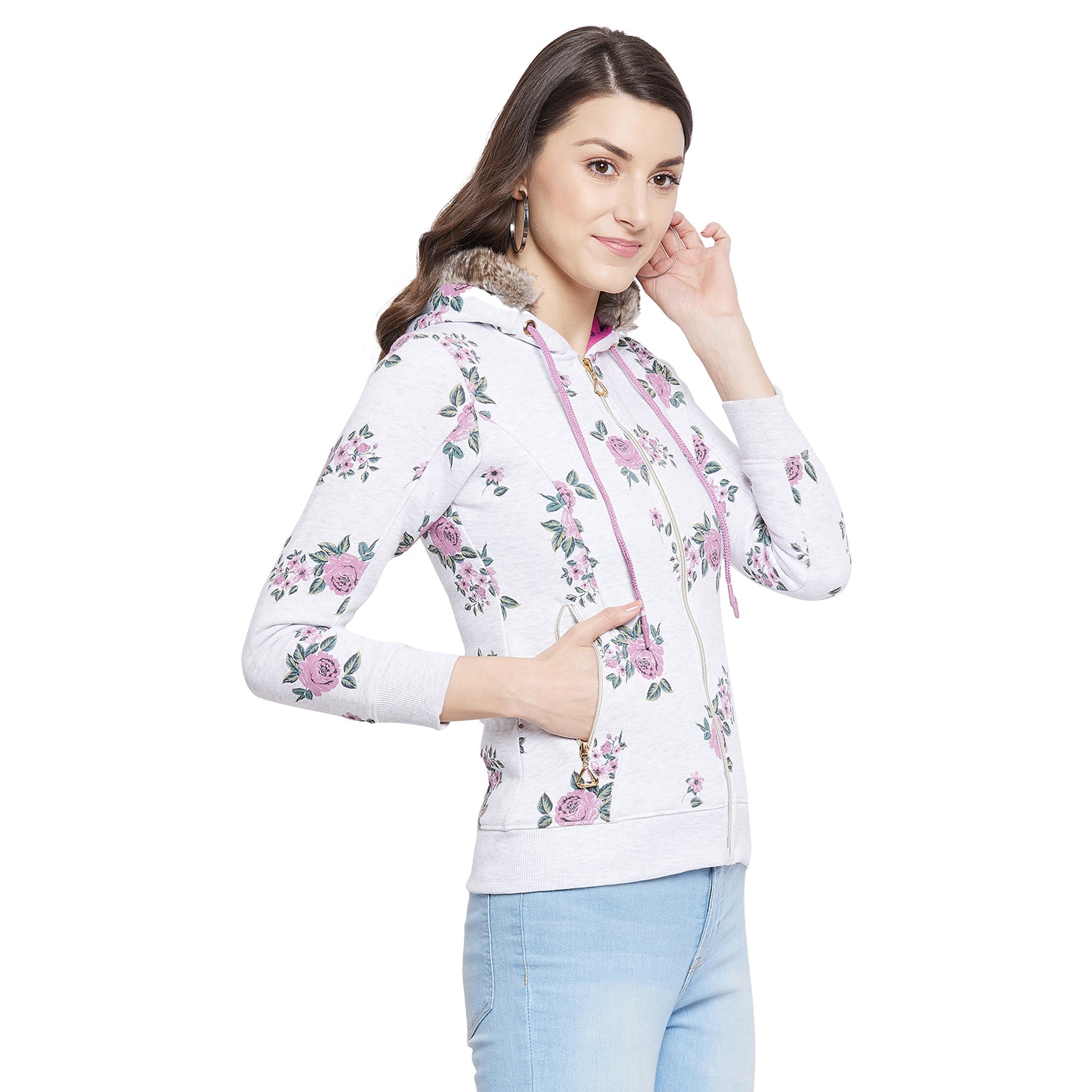 Duke Stardust Women Hooded Sweatshirt (LFX752)