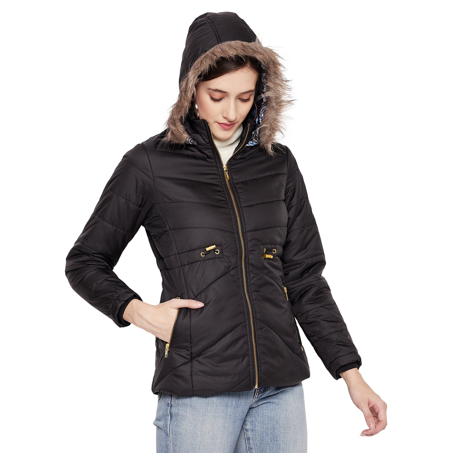 Duke Urban Women Full Sleeve Jacket (SDZ6693)