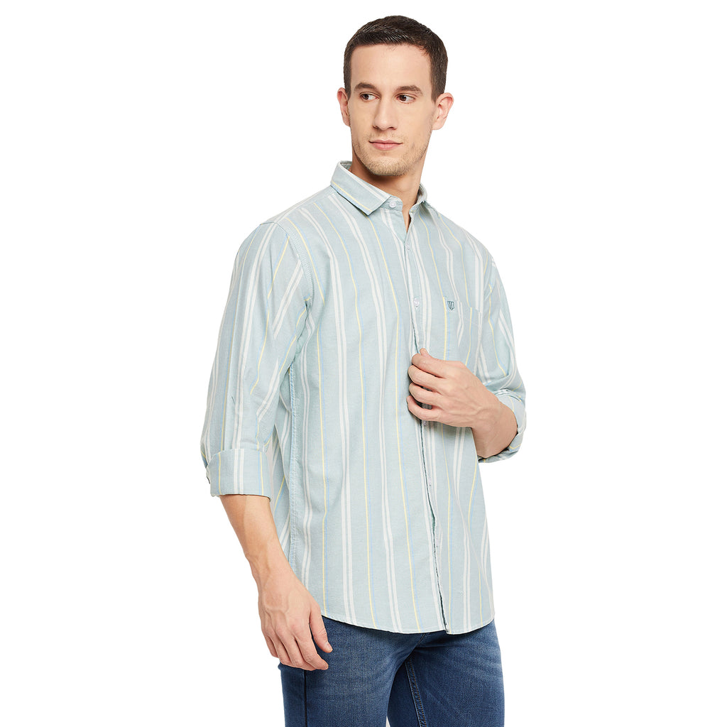Duke Stardust Men Full Sleeve  Cotton Shirt (SDO5STC)
