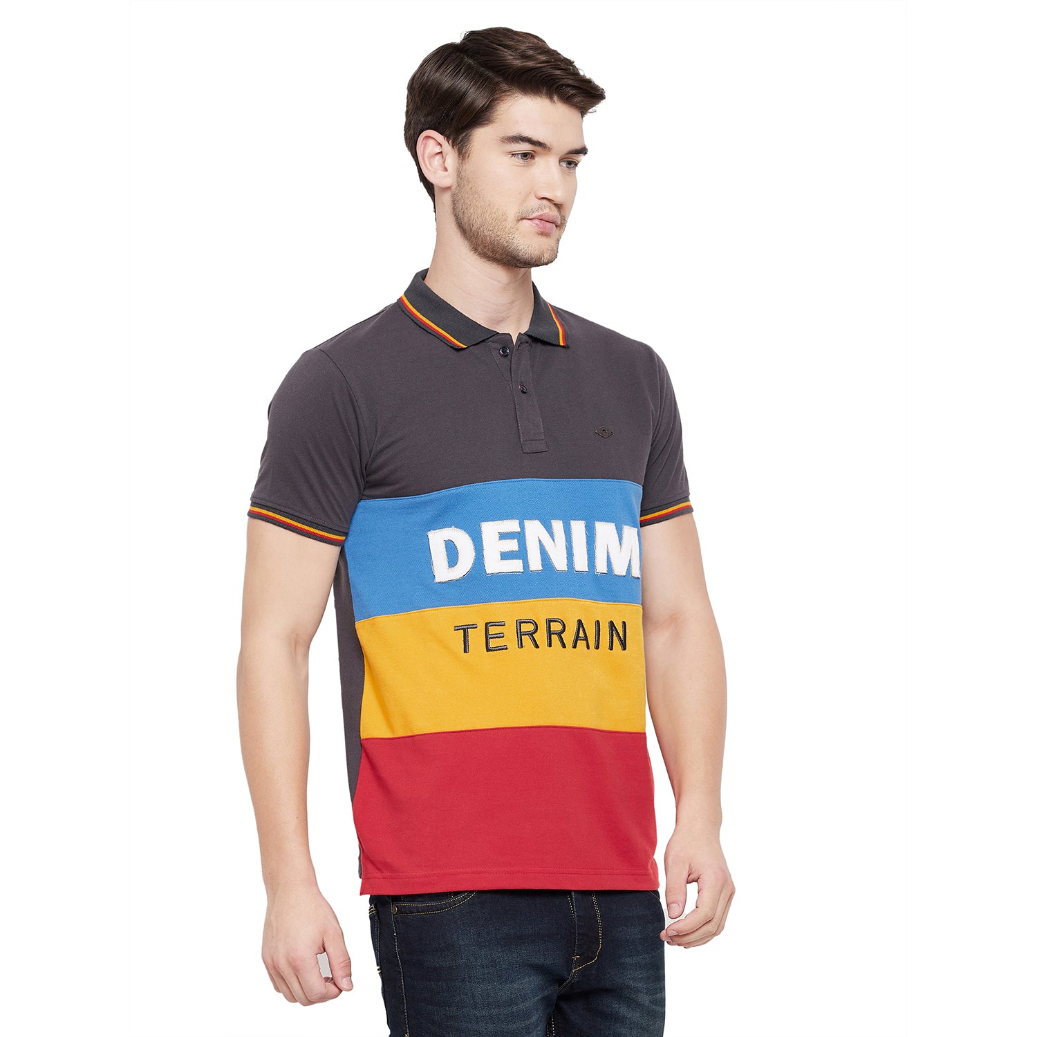 Duke Stardust Men Half Sleeve Cotton T-shirt (LQ3763)