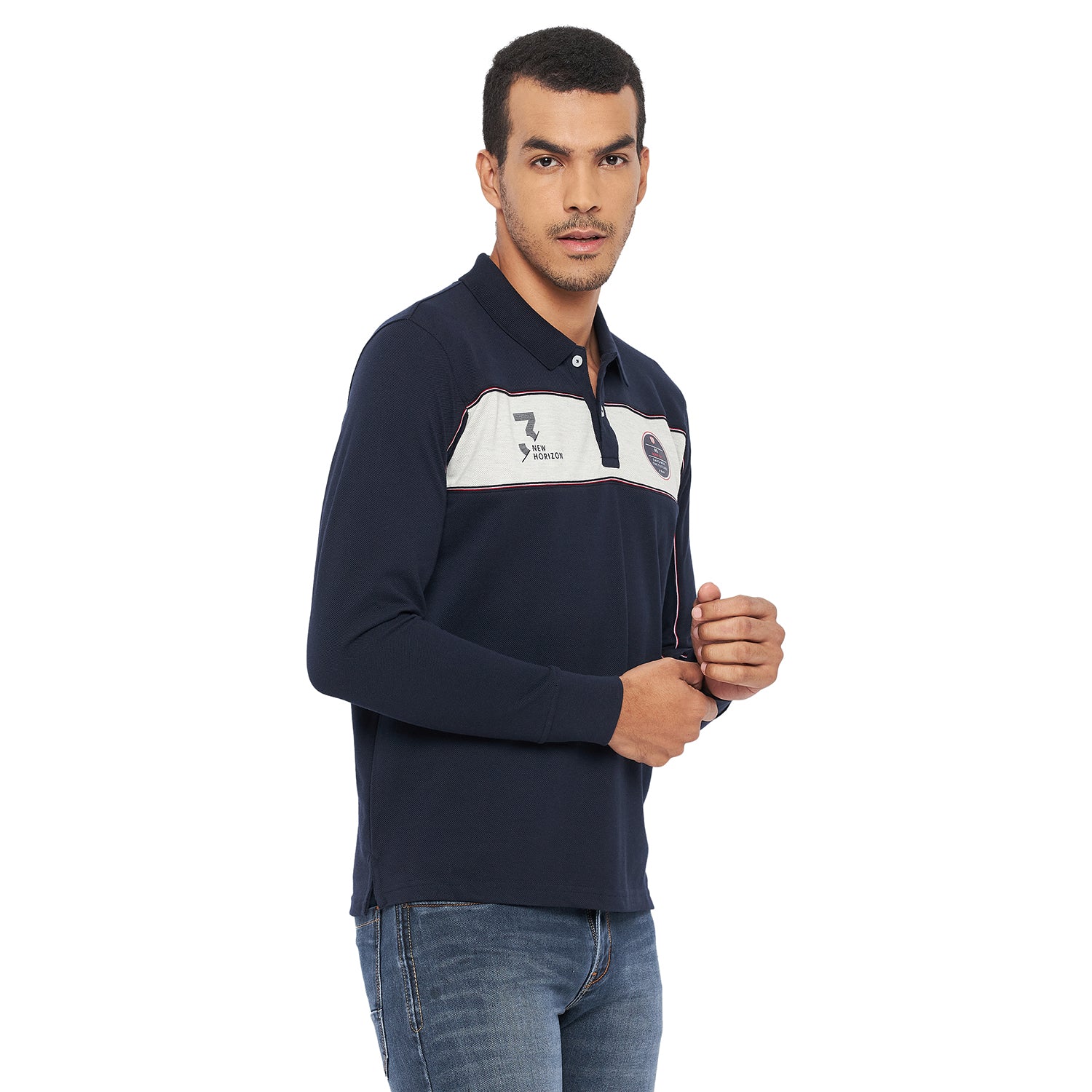 Duke Stardust Men Full Sleeve Cotton T-shirt (LF3952)