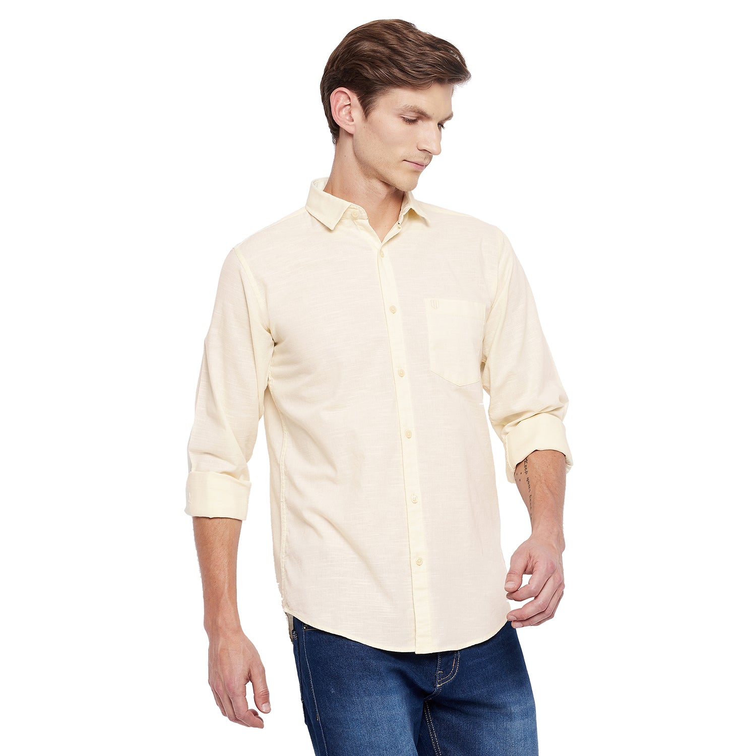 Duke Urban Men Full Sleeve Cotton Shirt (SDO5PLCL)